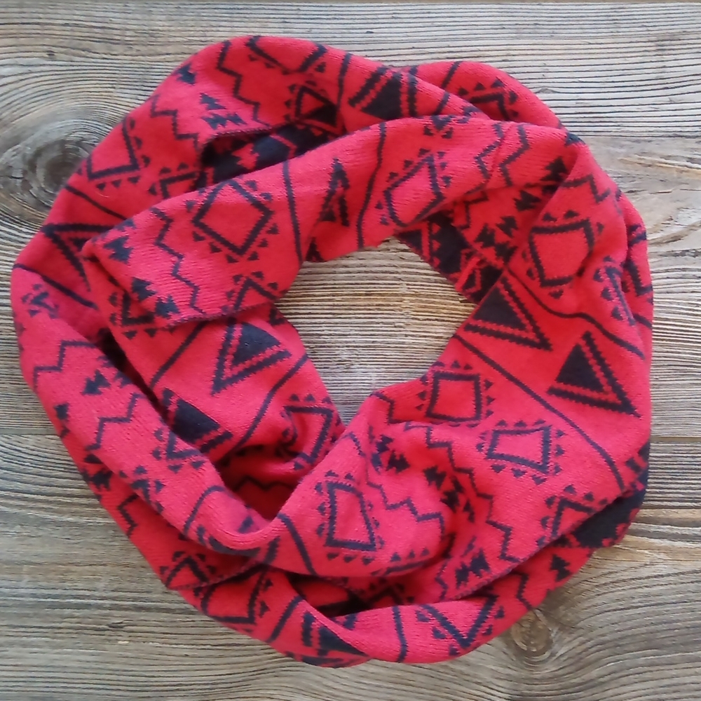 Bohemian Aztec Trendy Colorful Patterned Infinity… - image 2